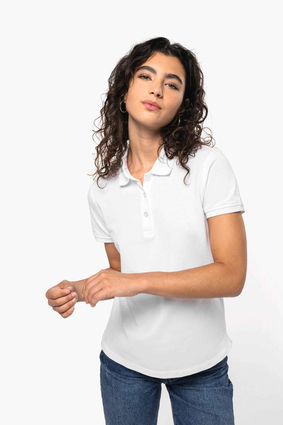 K291 - Polo piqué manches courtes femme - Occifloc