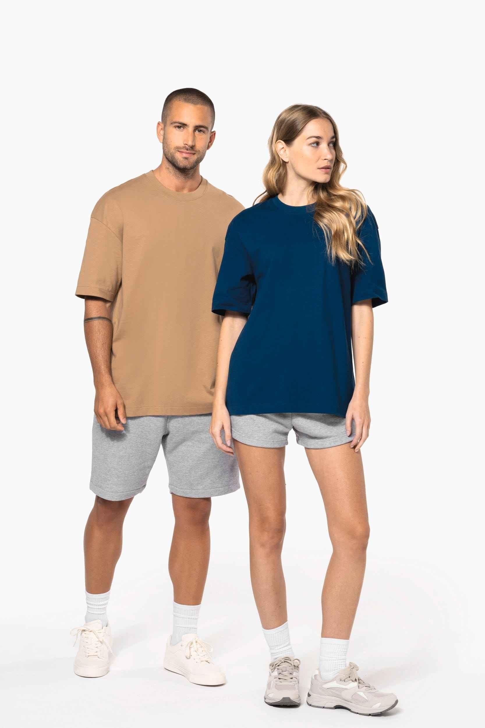 K3008 - T-shirt unisexe oversize manches courtes - Occifloc