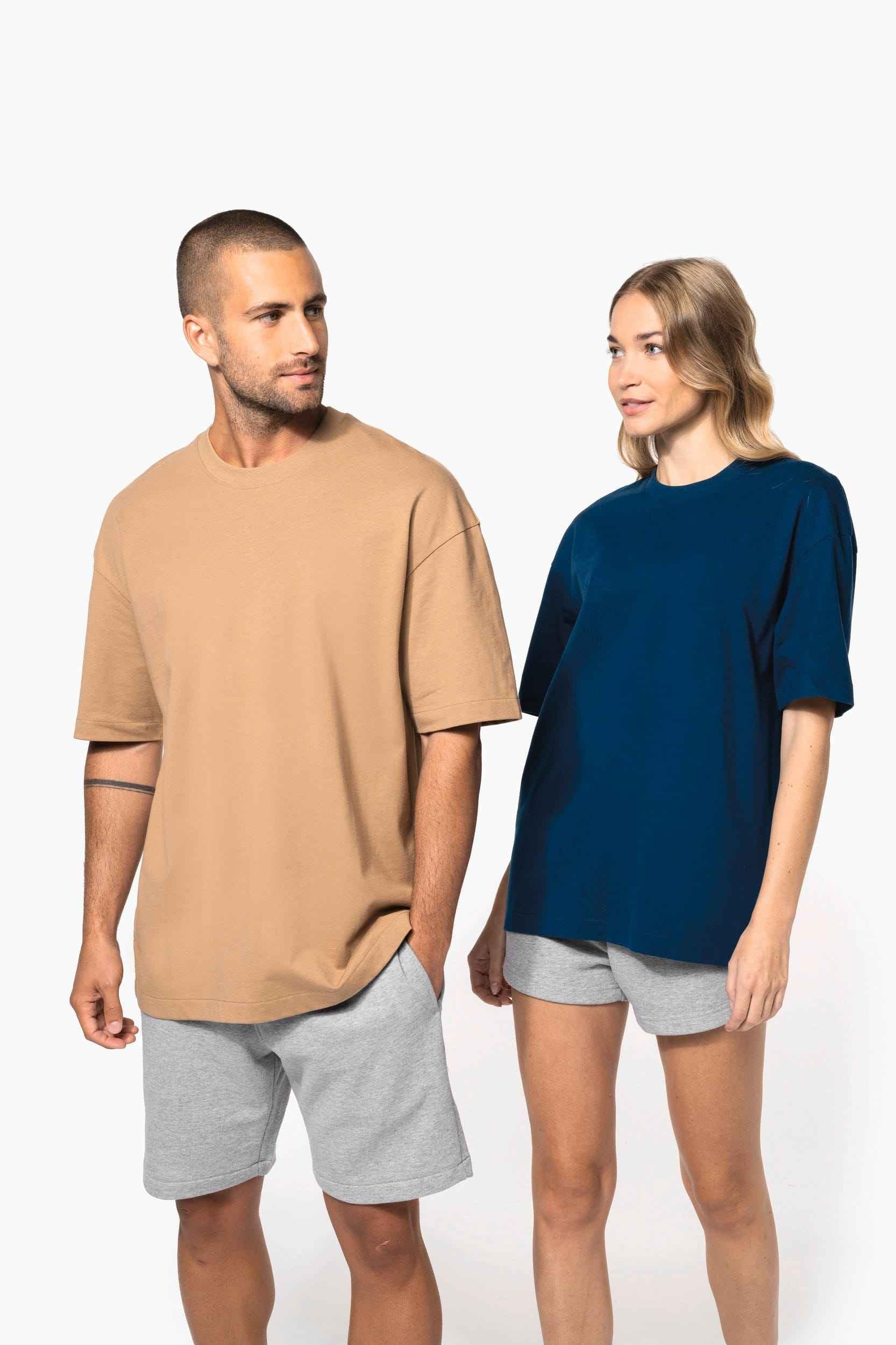 K3008 - T-shirt unisexe oversize manches courtes - Occifloc