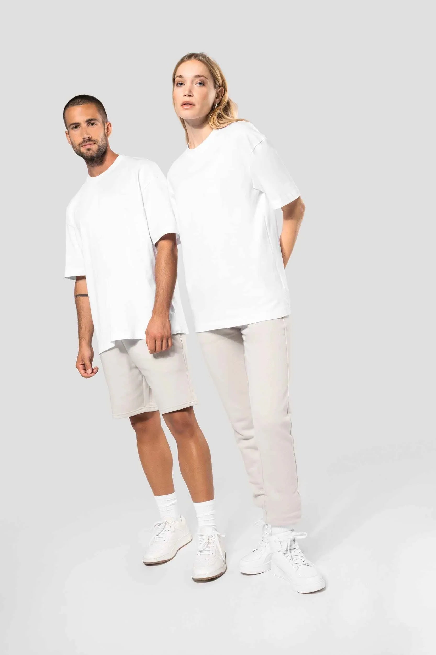 K3008 - T-shirt unisexe oversize manches courtes - Occifloc