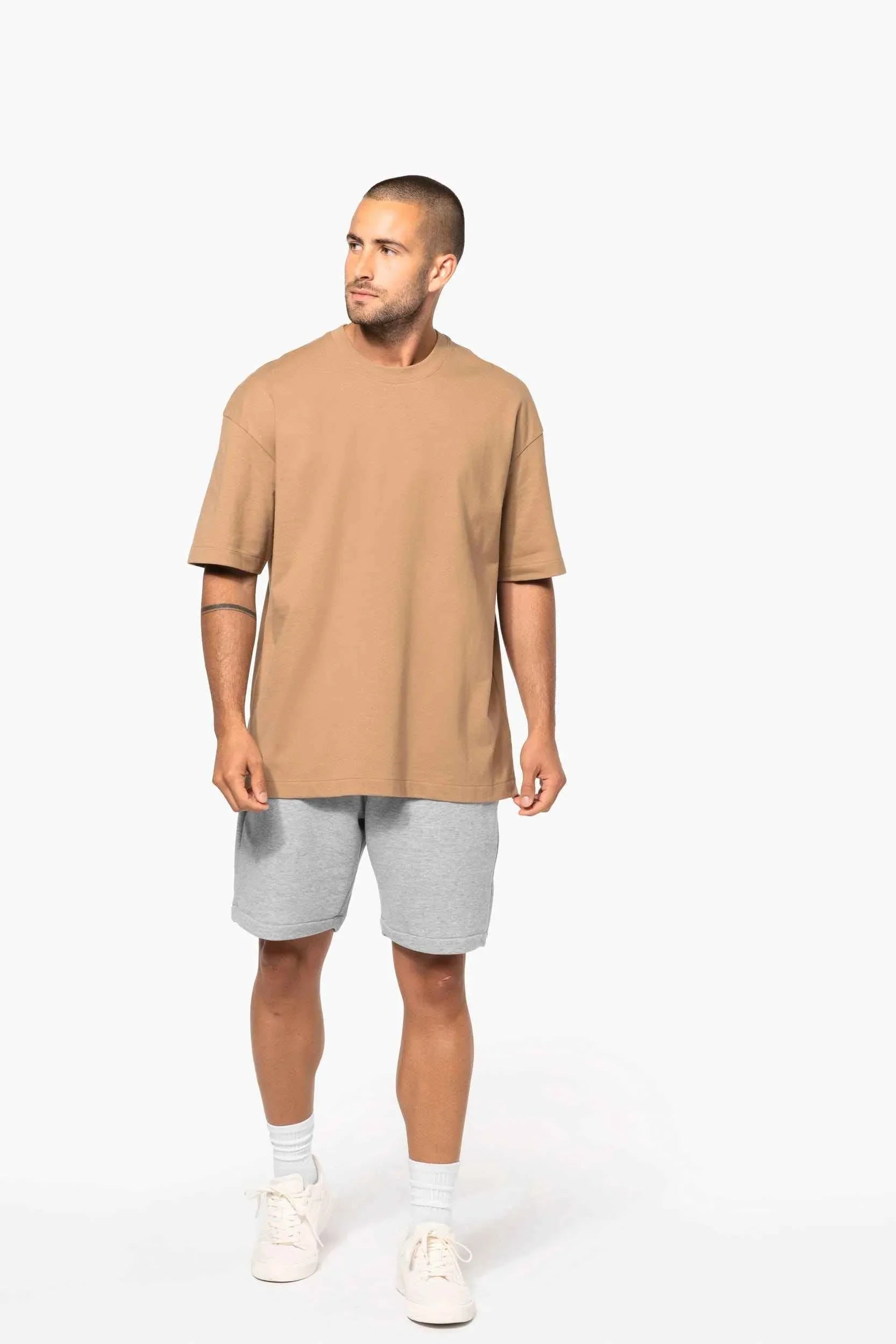 K3008 - T-shirt unisexe oversize manches courtes - Occifloc