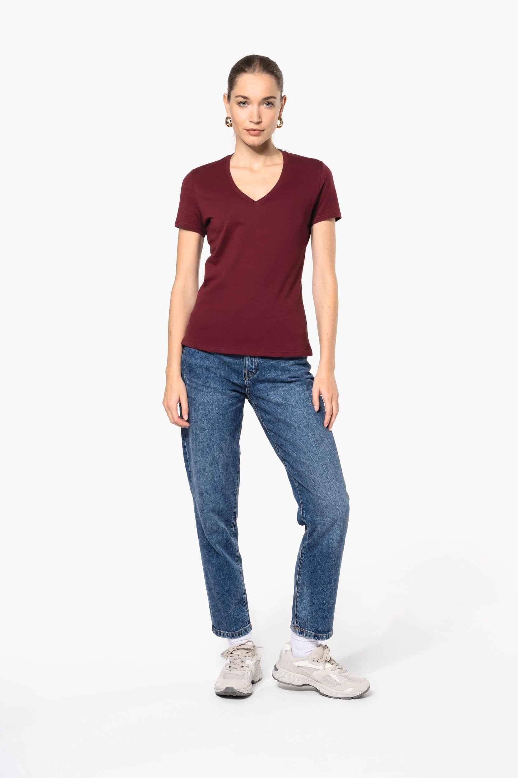 K3029IC - T-shirt BIO150 IC col V femme - Occifloc