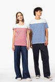 K3034 - T-shirt marin col rond Bio femme - Occifloc