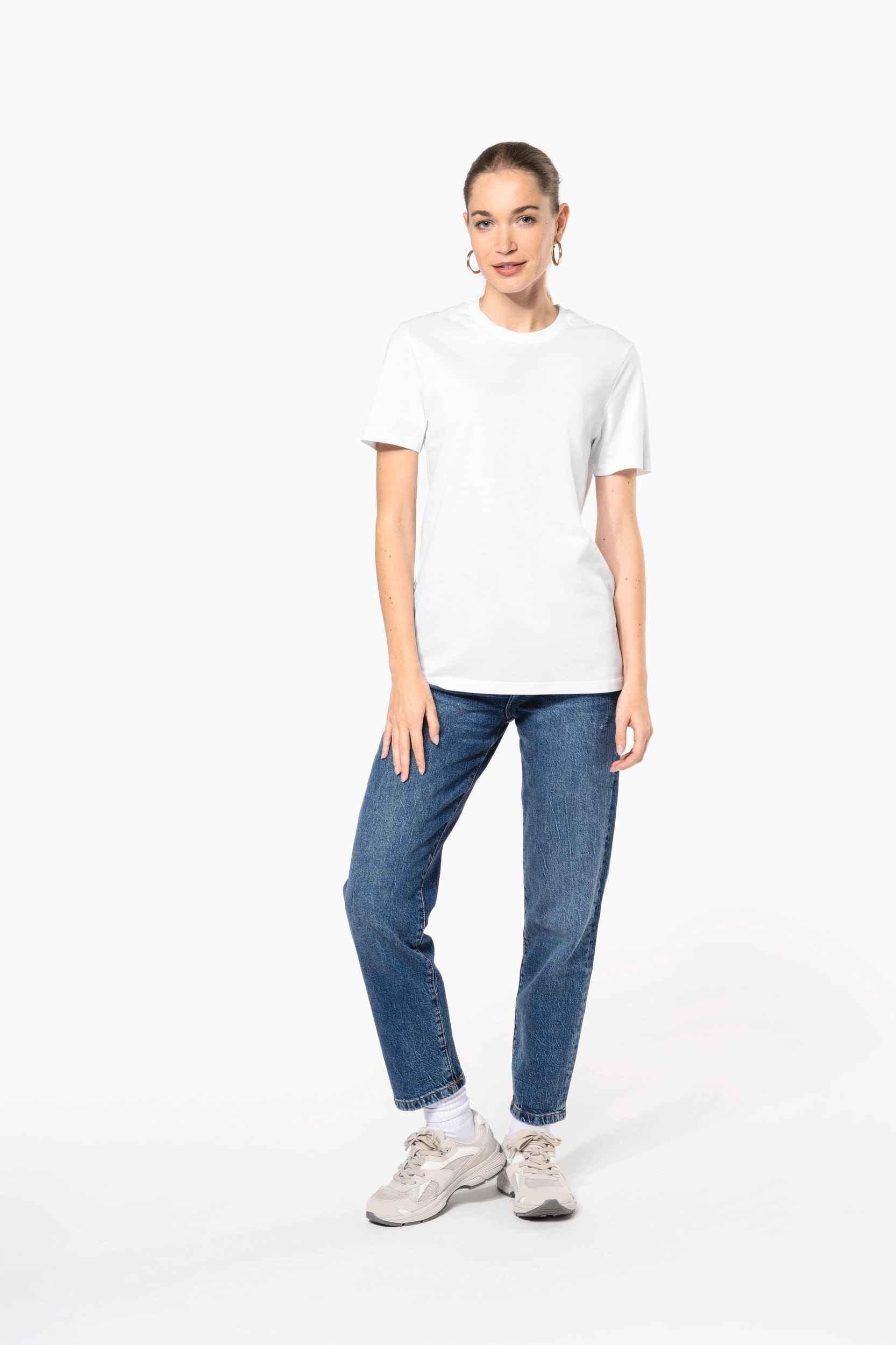 K3036 - T-shirt col rond manches courtes unisexe - Occifloc