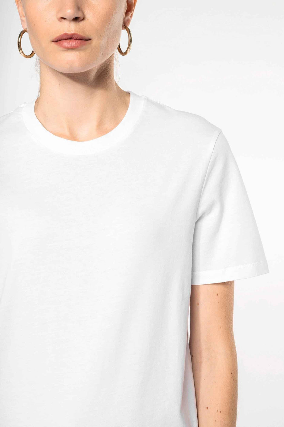 K3036 - T-shirt col rond manches courtes unisexe - Occifloc