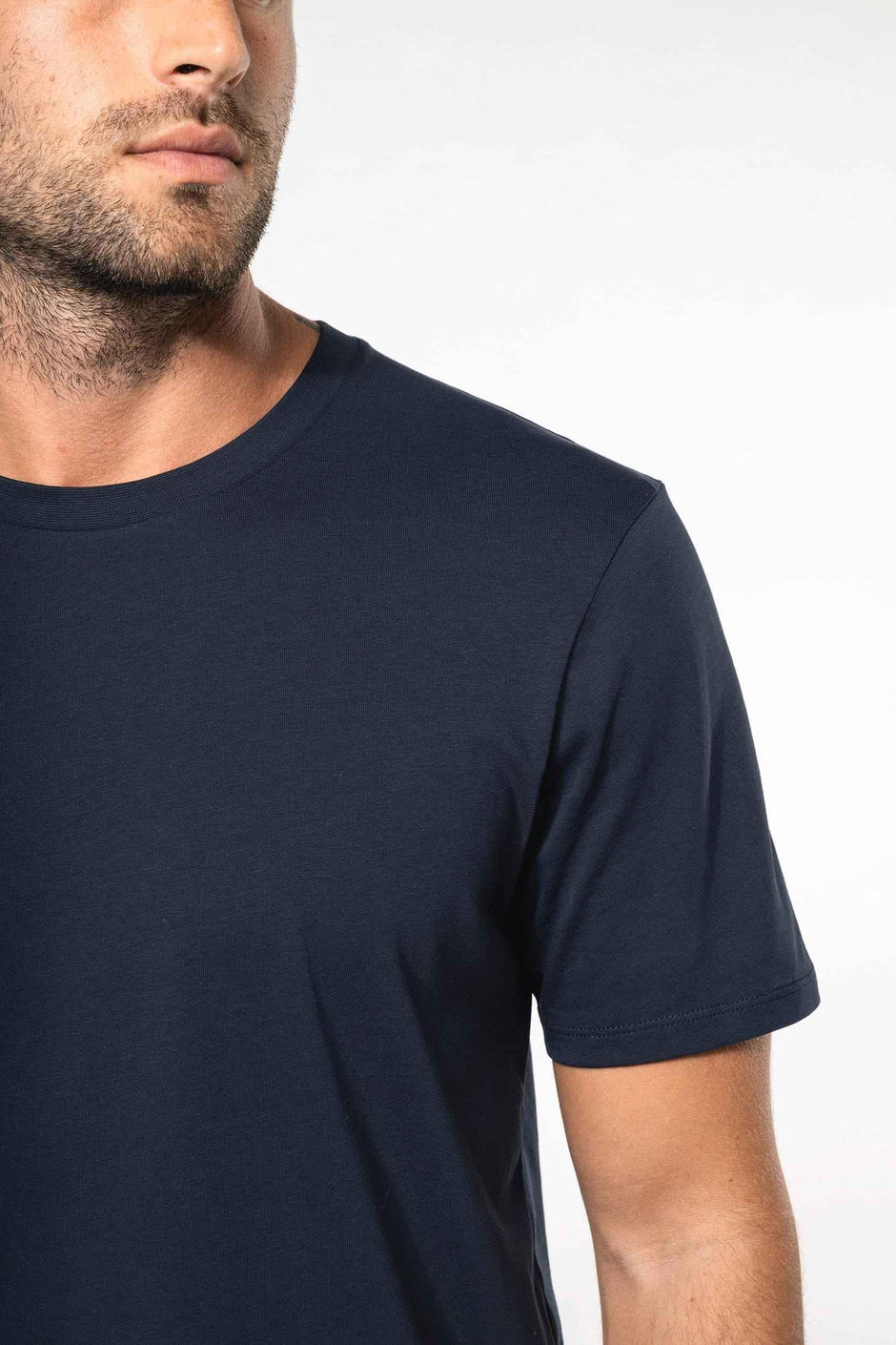 K3036 - T-shirt col rond manches courtes unisexe - Occifloc