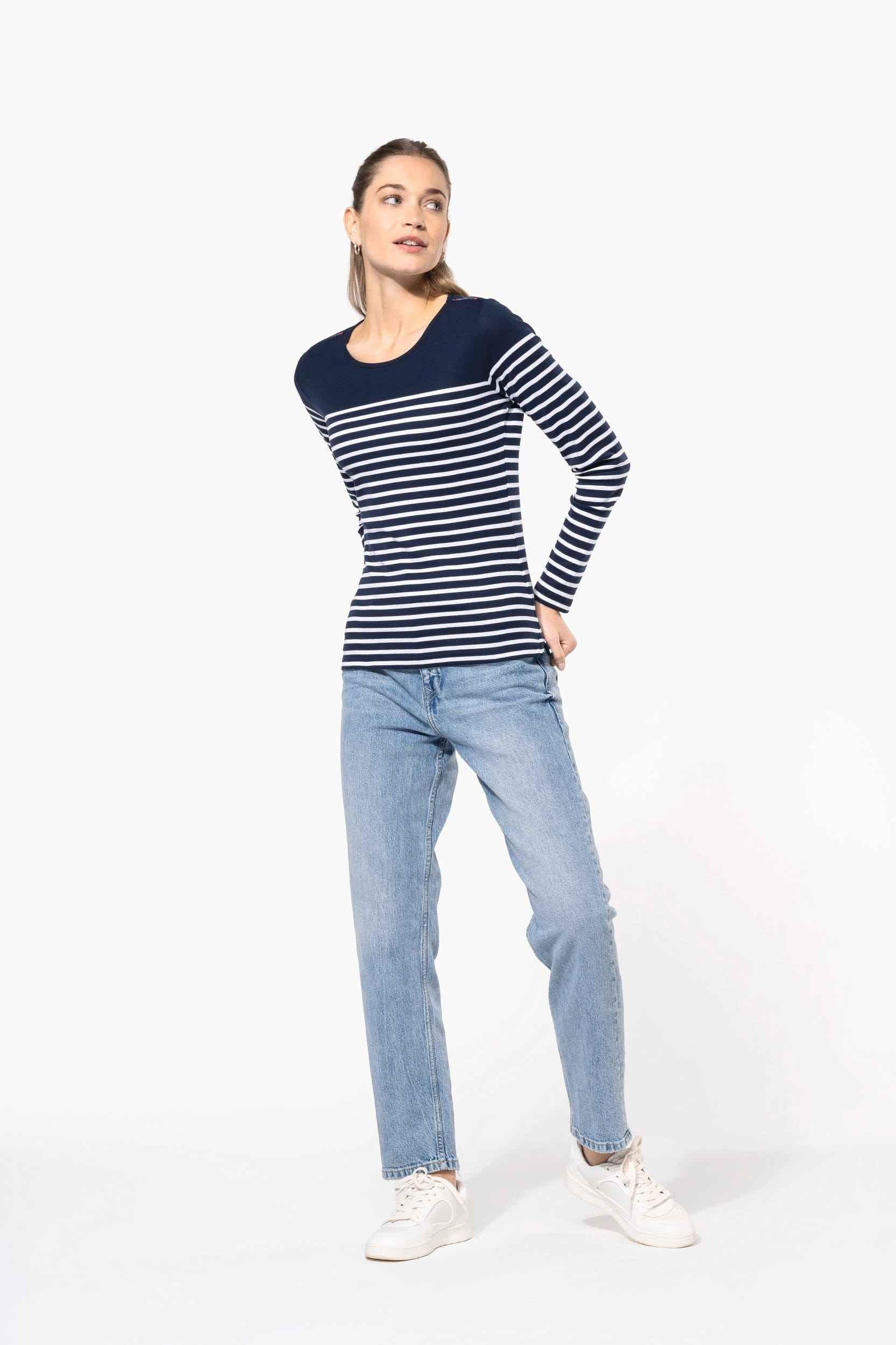 K386 - Marinière manches longues femme - Occifloc