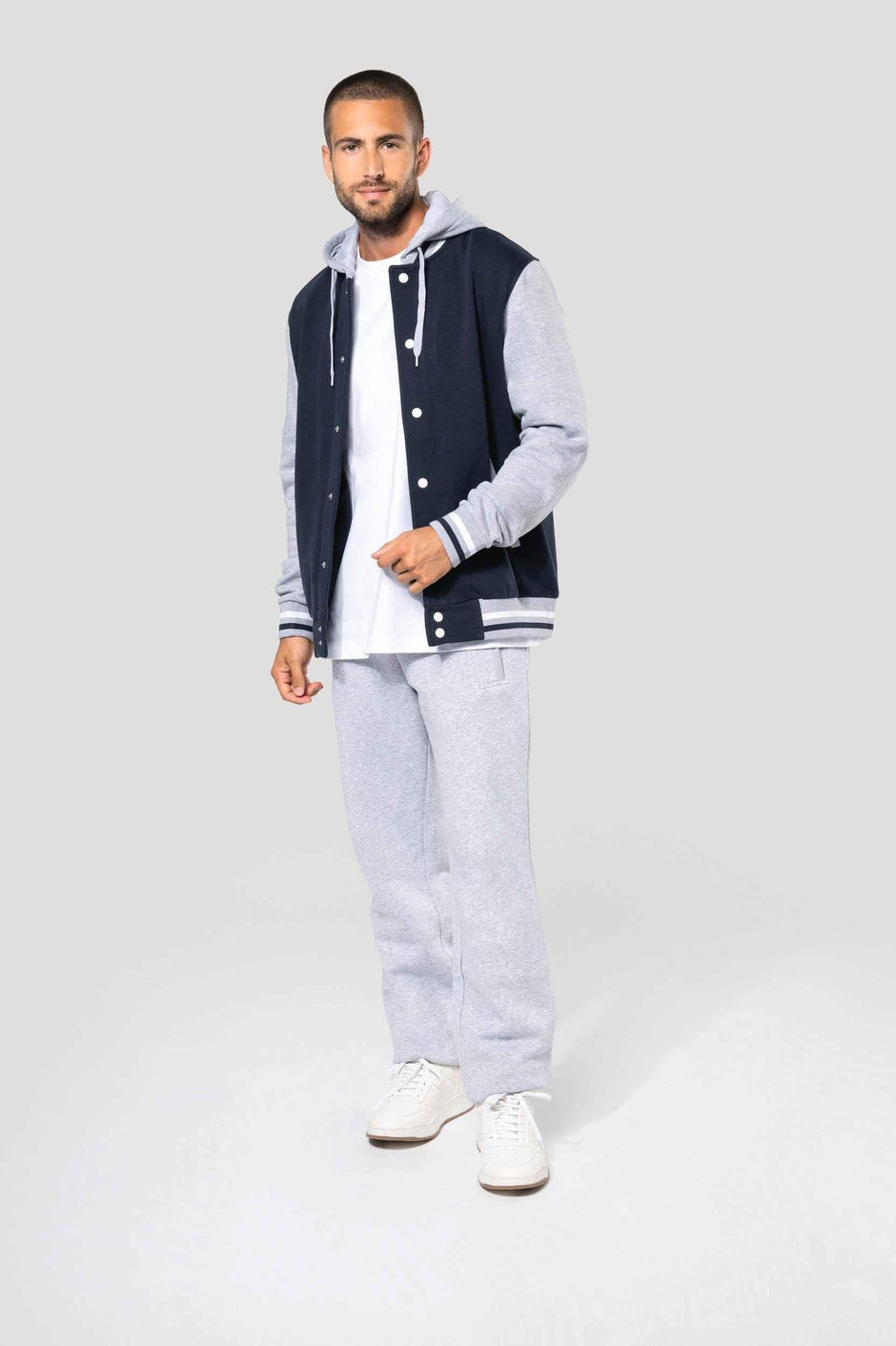 K4003 - Blouson Teddy à capuche Unisexe - Occifloc