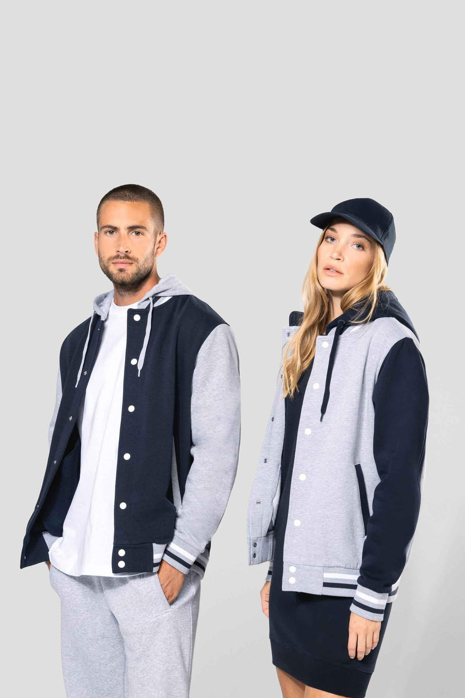 K4003 - Blouson Teddy à capuche Unisexe - Occifloc