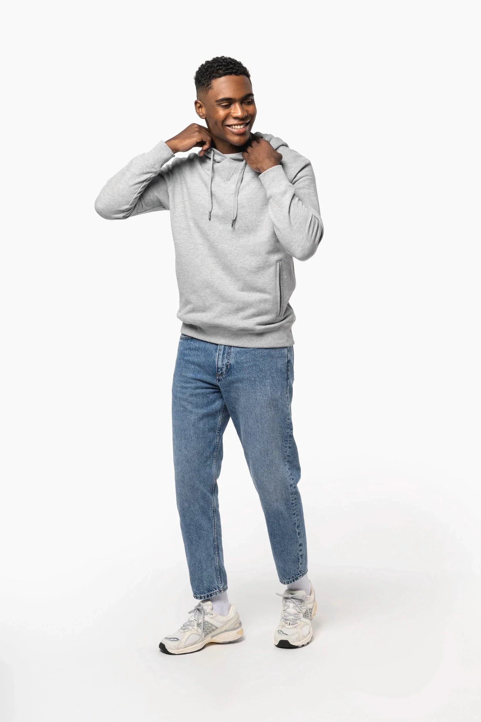 K4009 - Sweat-shirt french terry écoresponsable à capuche unisexe - Occifloc