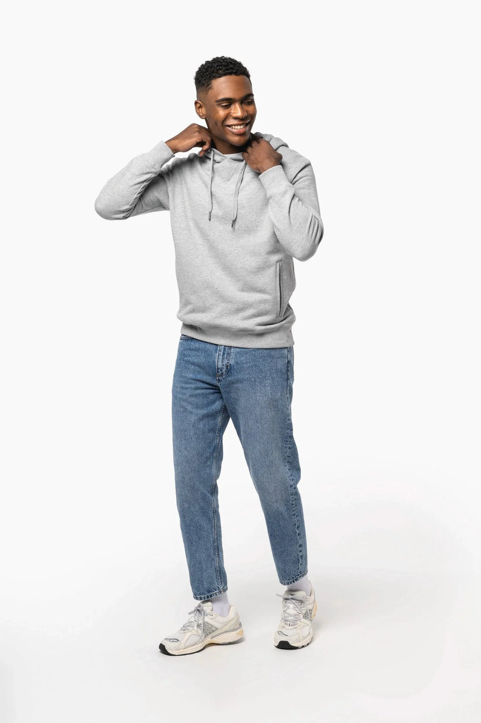 K4009 - Sweat-shirt french terry écoresponsable à capuche unisexe - Occifloc