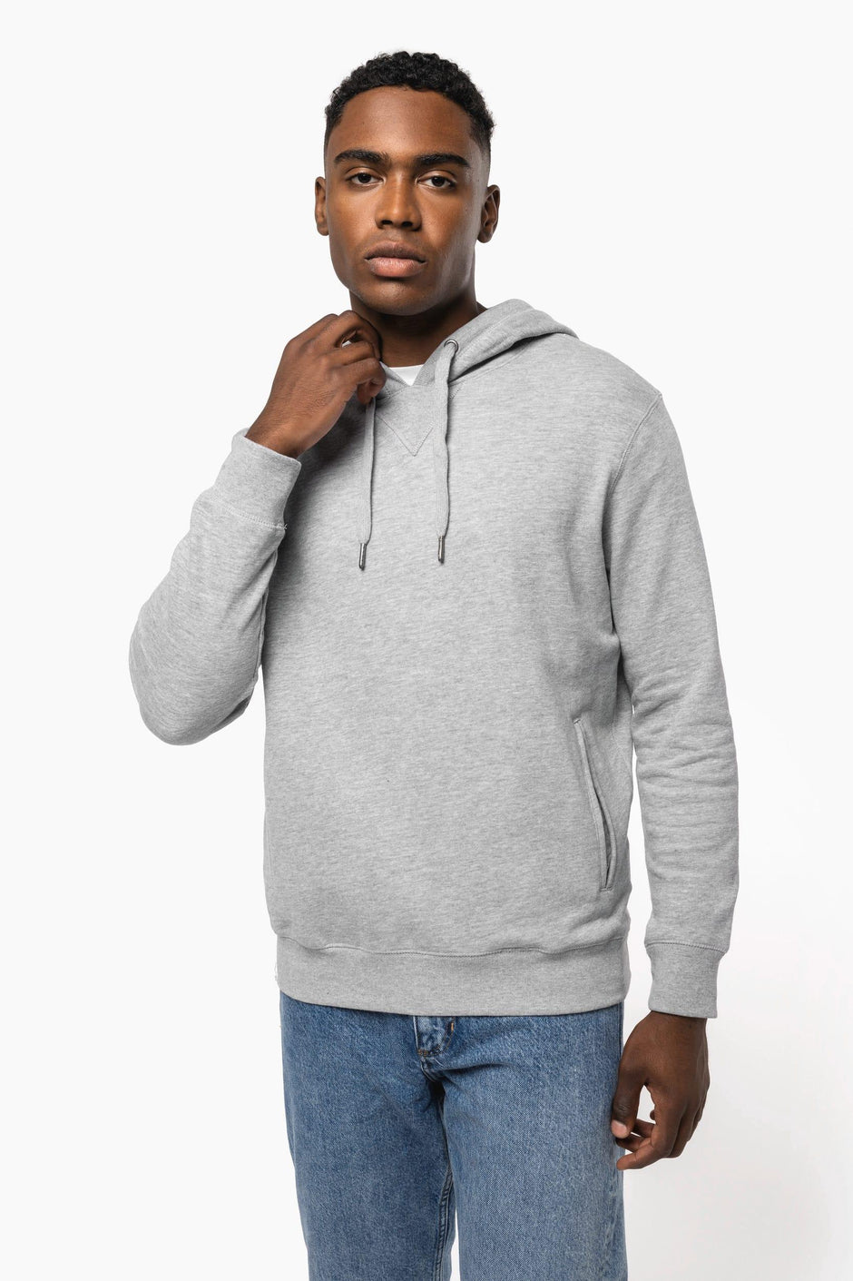 K4009 - Sweat-shirt french terry écoresponsable à capuche unisexe - Occifloc