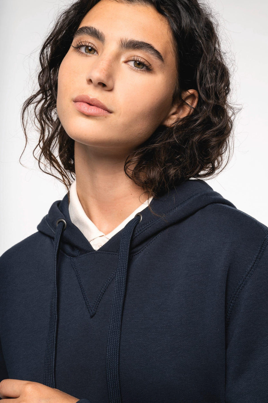 K4009 - Sweat-shirt french terry écoresponsable à capuche unisexe - Occifloc