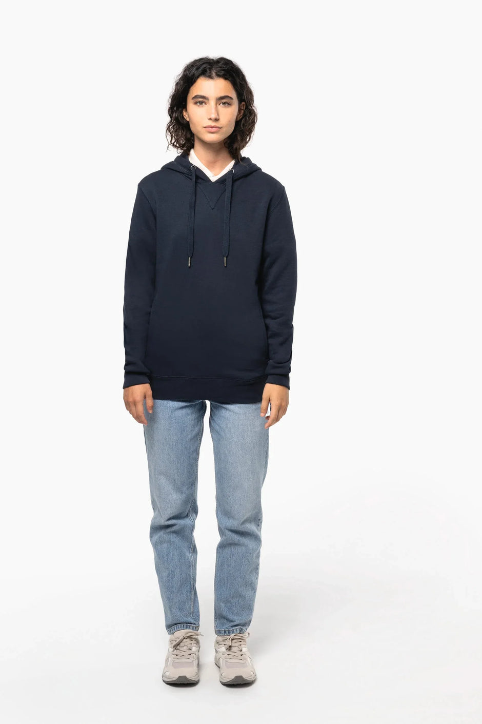 K4009 - Sweat-shirt french terry écoresponsable à capuche unisexe - Occifloc