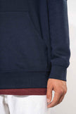 K4013 - Sweat-shirt à capuche contrastée à motifs unisexe - Occifloc