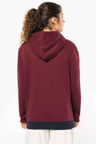 K4016 - Sweat-shirt tricolore à capuche unisexe - Occifloc