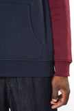 K4016 - Sweat-shirt tricolore à capuche unisexe - Occifloc