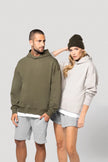 K4018 - Sweatshirt à capuche molleton oversize unisexe - Occifloc