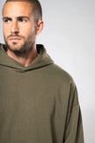 K4018 - Sweatshirt à capuche molleton oversize unisexe - Occifloc