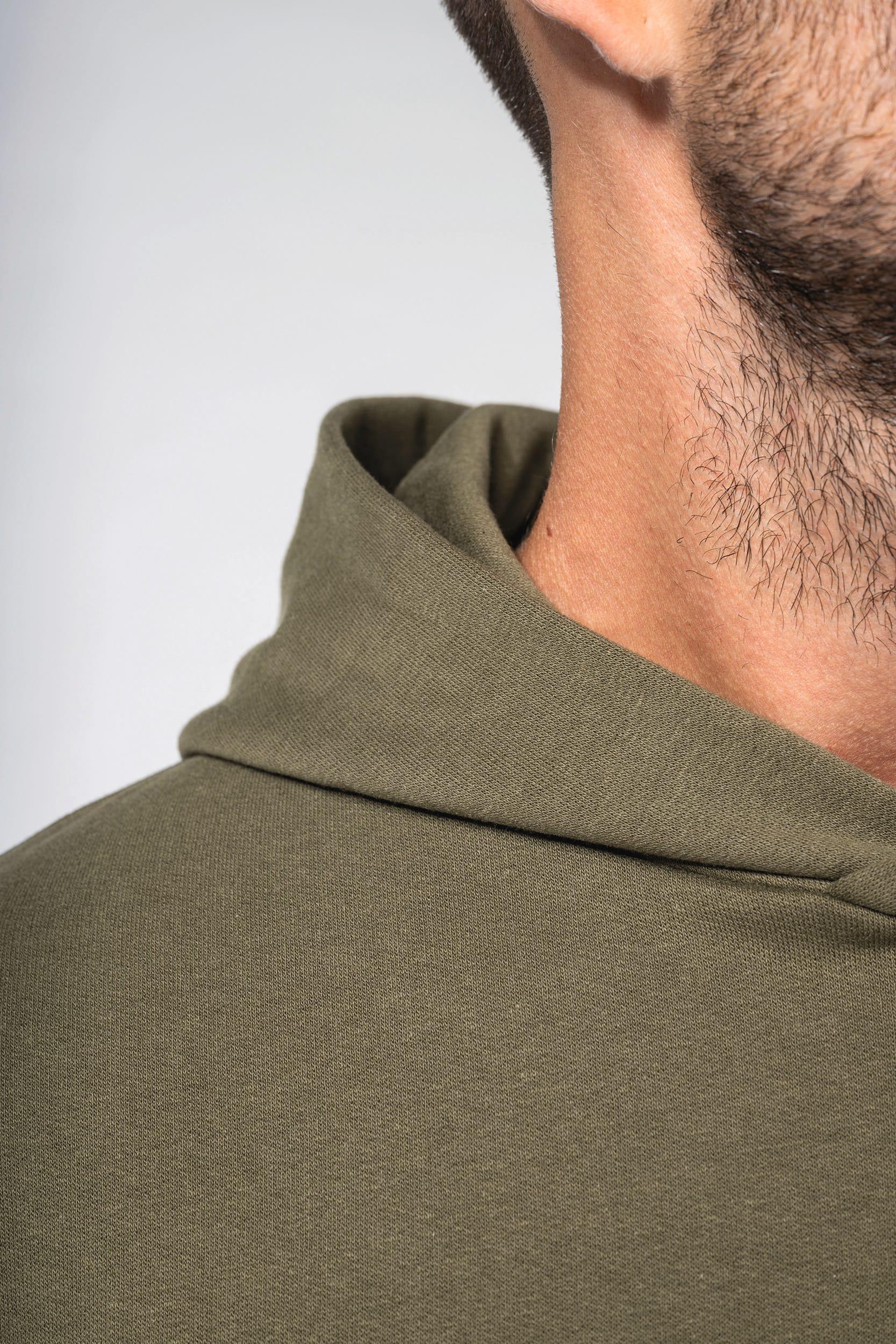 K4018 - Sweatshirt à capuche molleton oversize unisexe - Occifloc