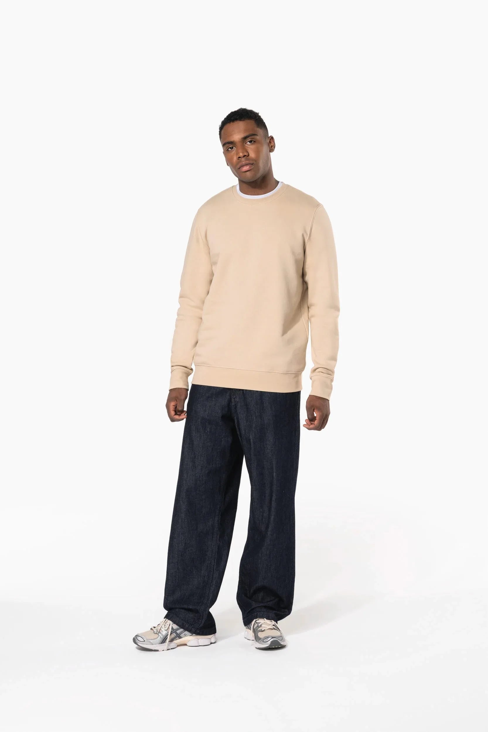 K4025 - Sweat-shirt écoresponsable col rond unisexe - Occifloc