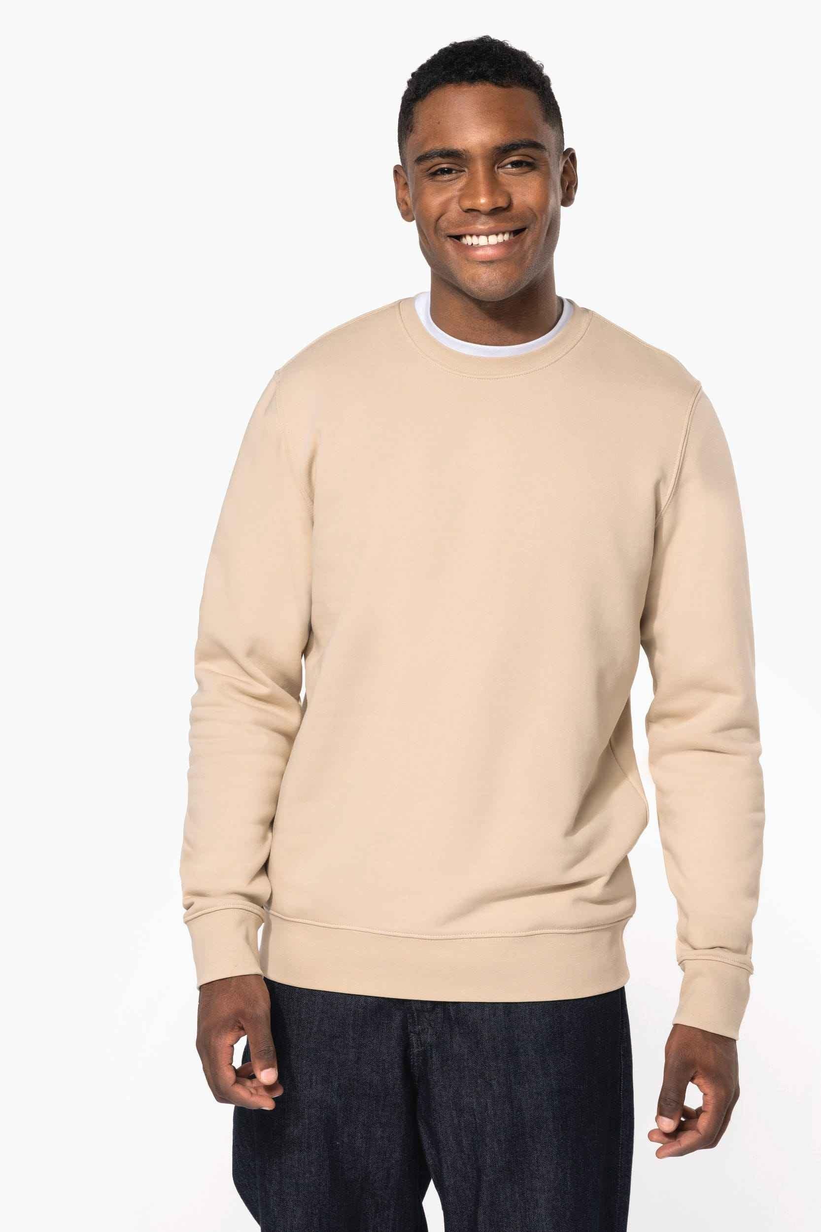 K4025 - Sweat-shirt écoresponsable col rond unisexe - Occifloc