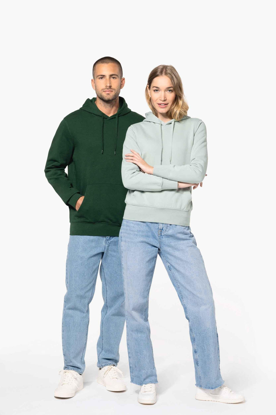 K4028 - Sweat-shirt écoresponsable à capuche femme - Occifloc