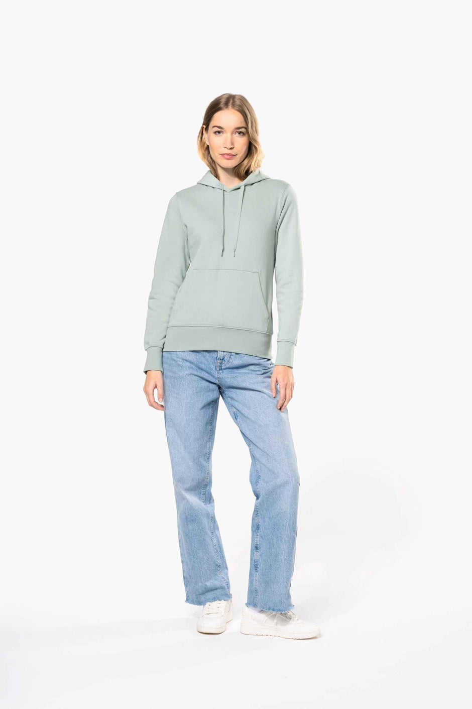 K4028 - Sweat-shirt écoresponsable à capuche femme - Occifloc