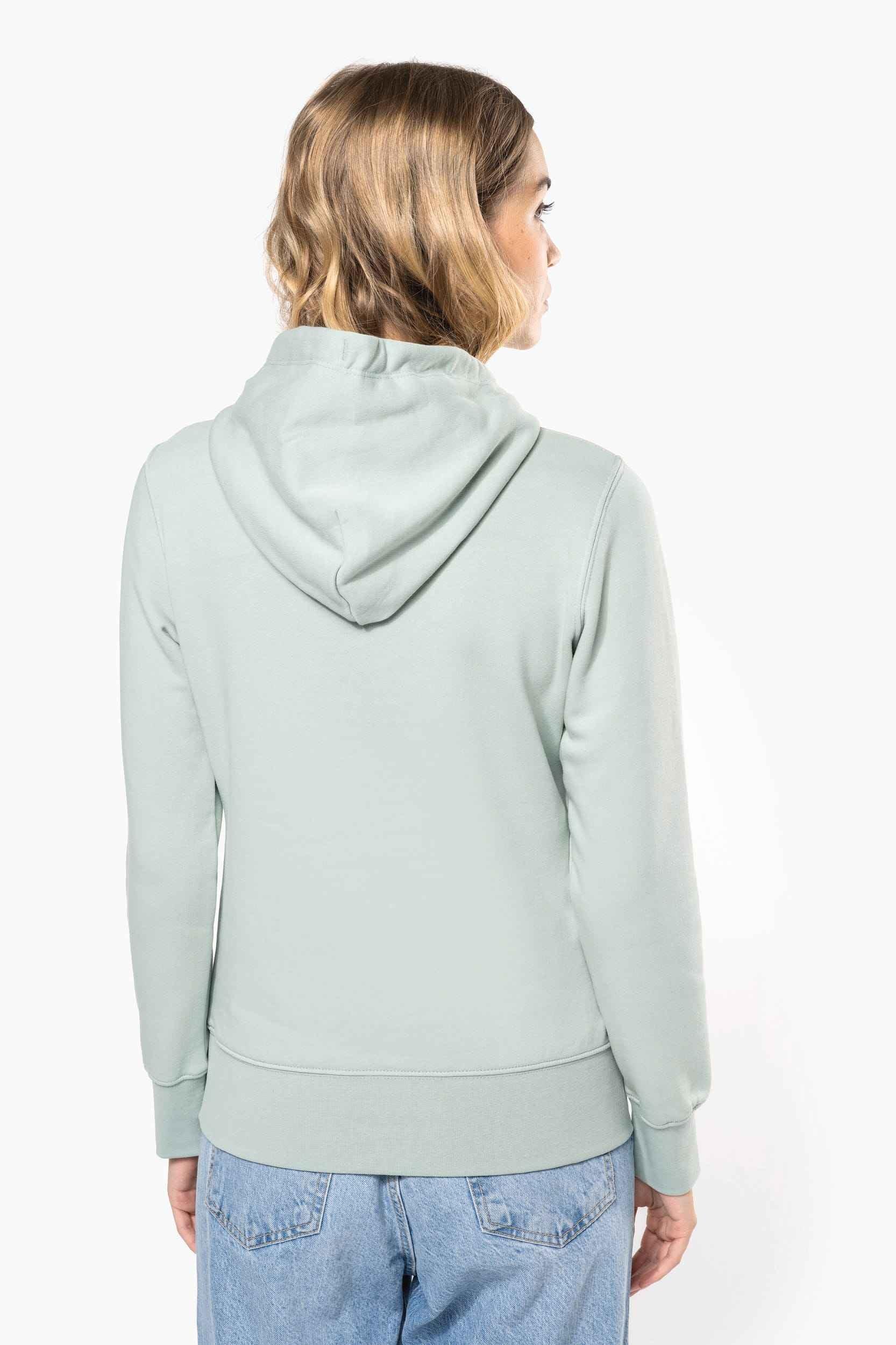 K4028 - Sweat-shirt écoresponsable à capuche femme - Occifloc