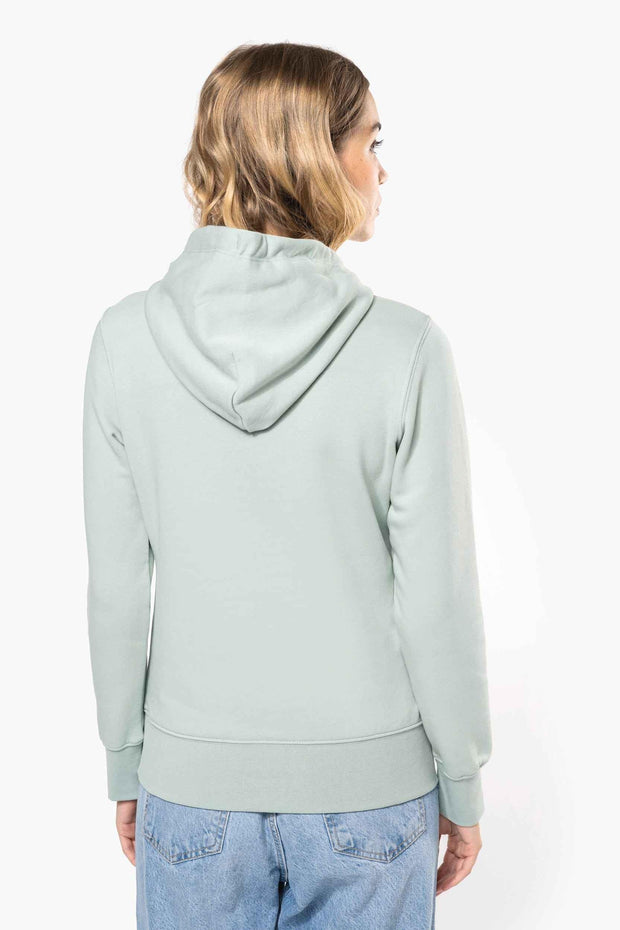 K4028 - Sweat-shirt écoresponsable à capuche femme - Occifloc