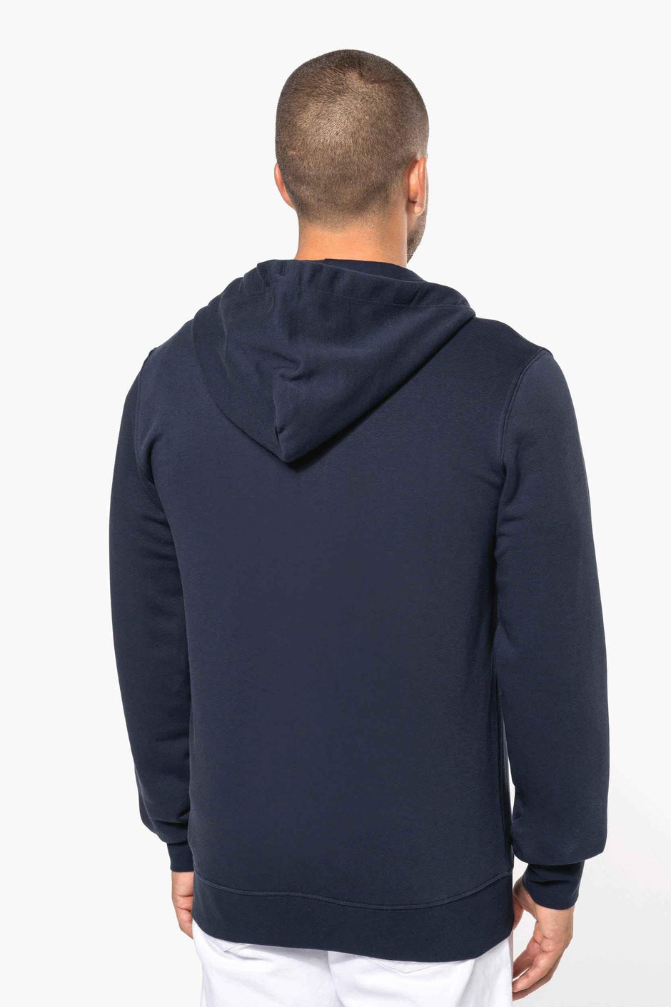 K4030 - Sweat-shirt écoresponsable zippé à capuche homme - Occifloc