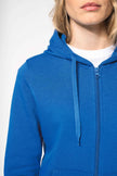 K4031 - Sweat-shirt écoresponsable zippé à capuche femme - Occifloc