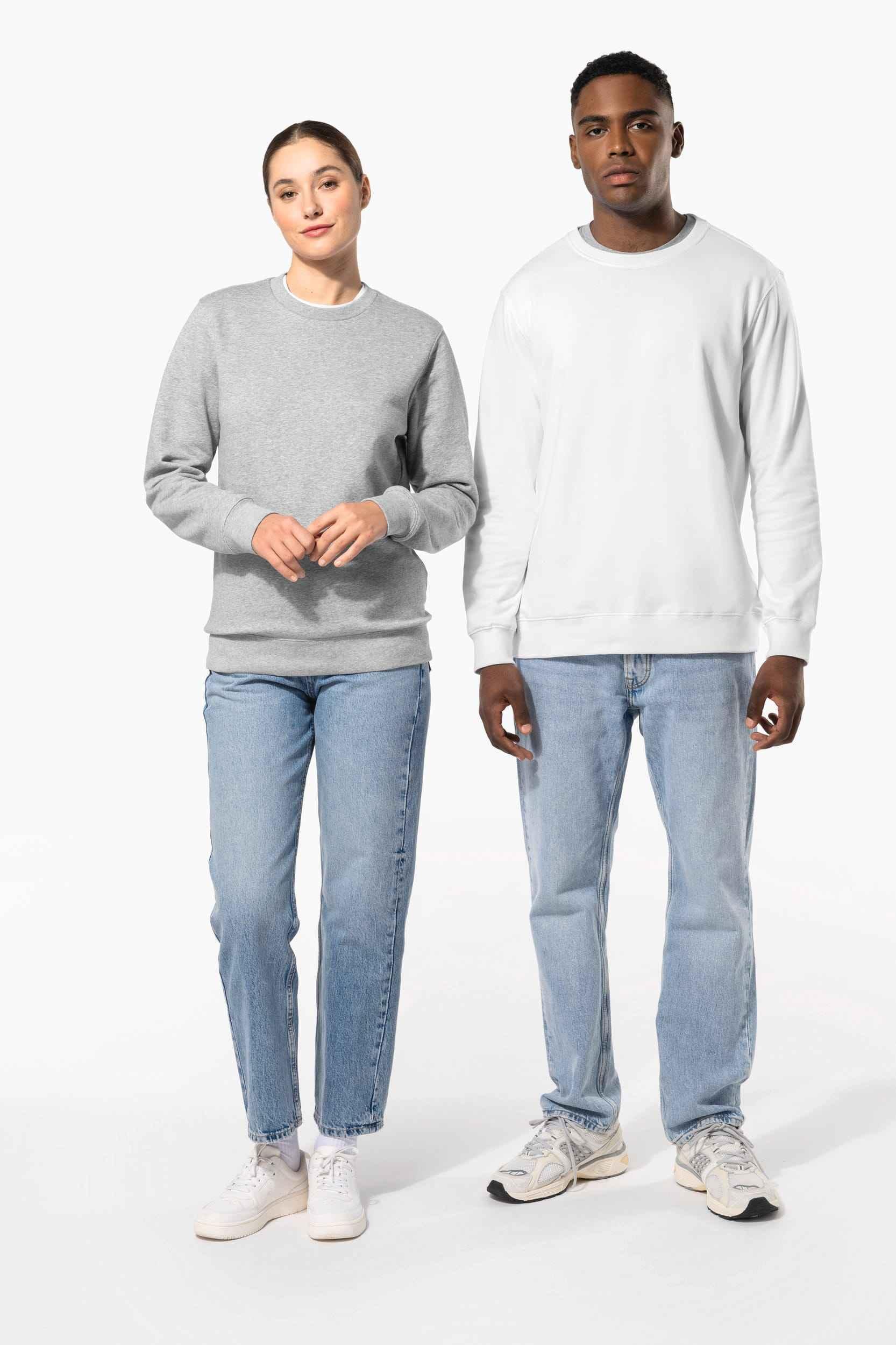 K4035 - Sweat-shirt col rond 80/20 unisexe - Occifloc