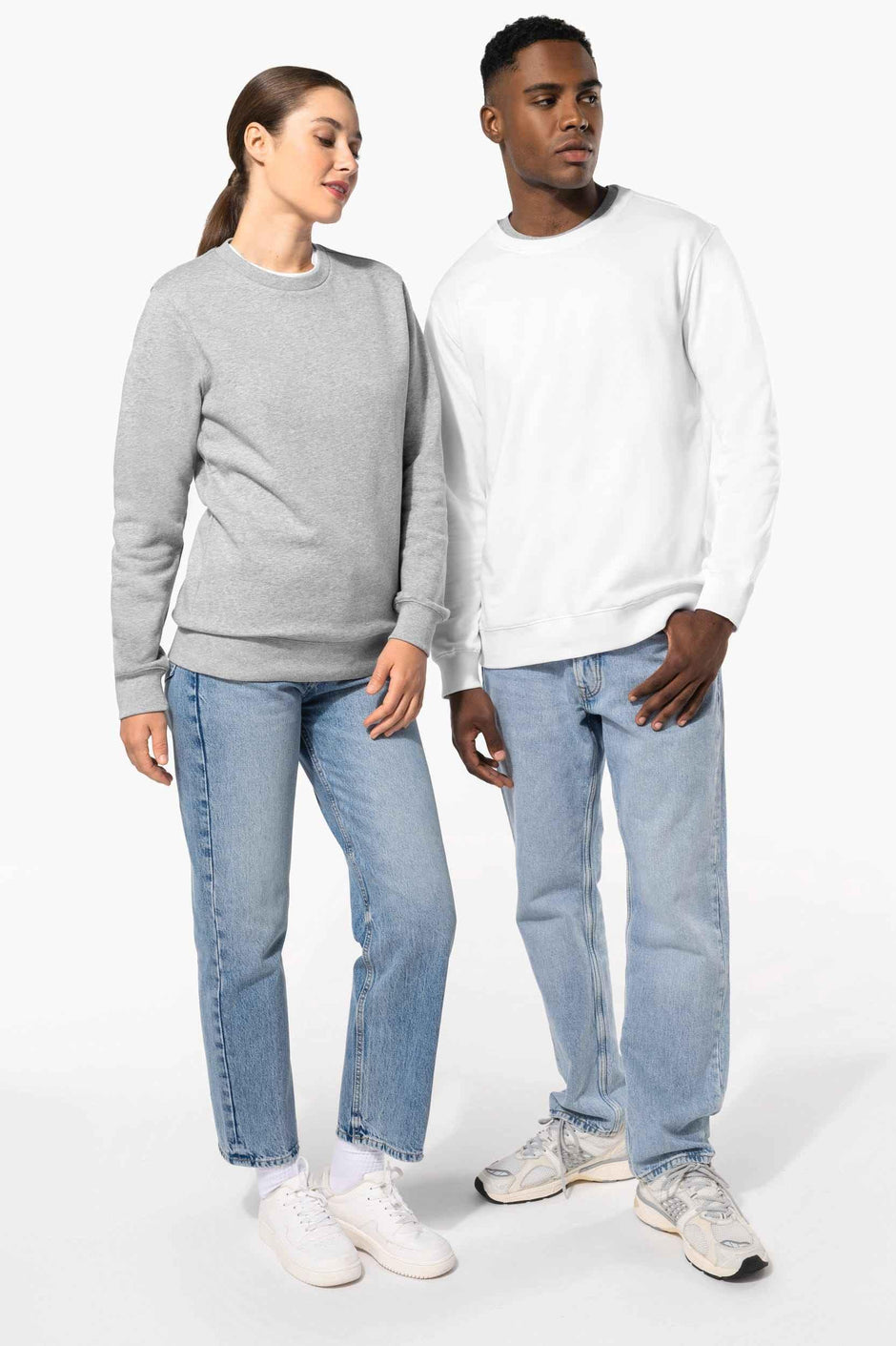 K4035 - Sweat-shirt col rond 80/20 unisexe - Occifloc