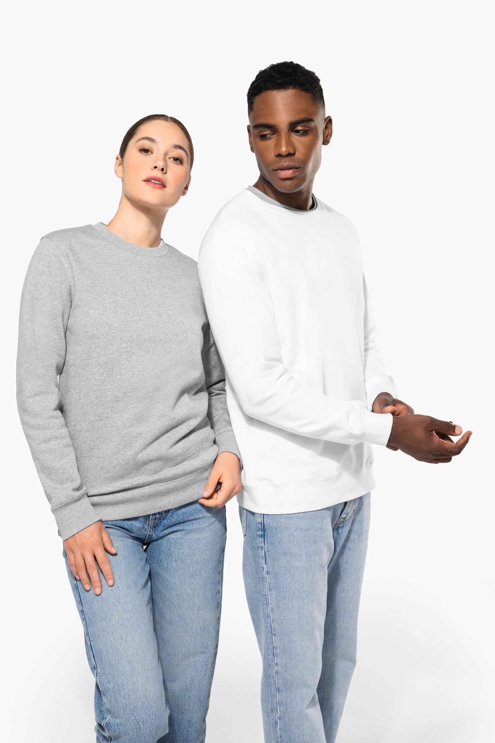 K4035 - Sweat-shirt col rond 80/20 unisexe - Occifloc