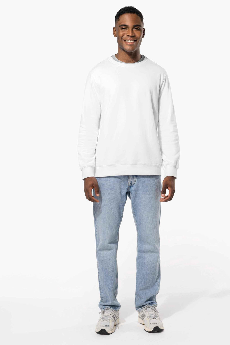 K4035 - Sweat-shirt col rond 80/20 unisexe - Occifloc
