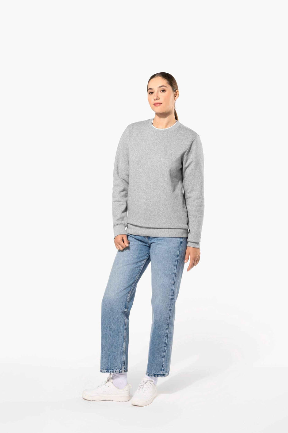 K4035 - Sweat-shirt col rond 80/20 unisexe - Occifloc