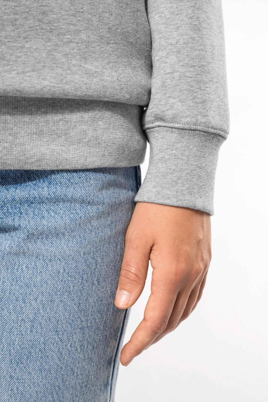 K4035 - Sweat-shirt col rond 80/20 unisexe - Occifloc
