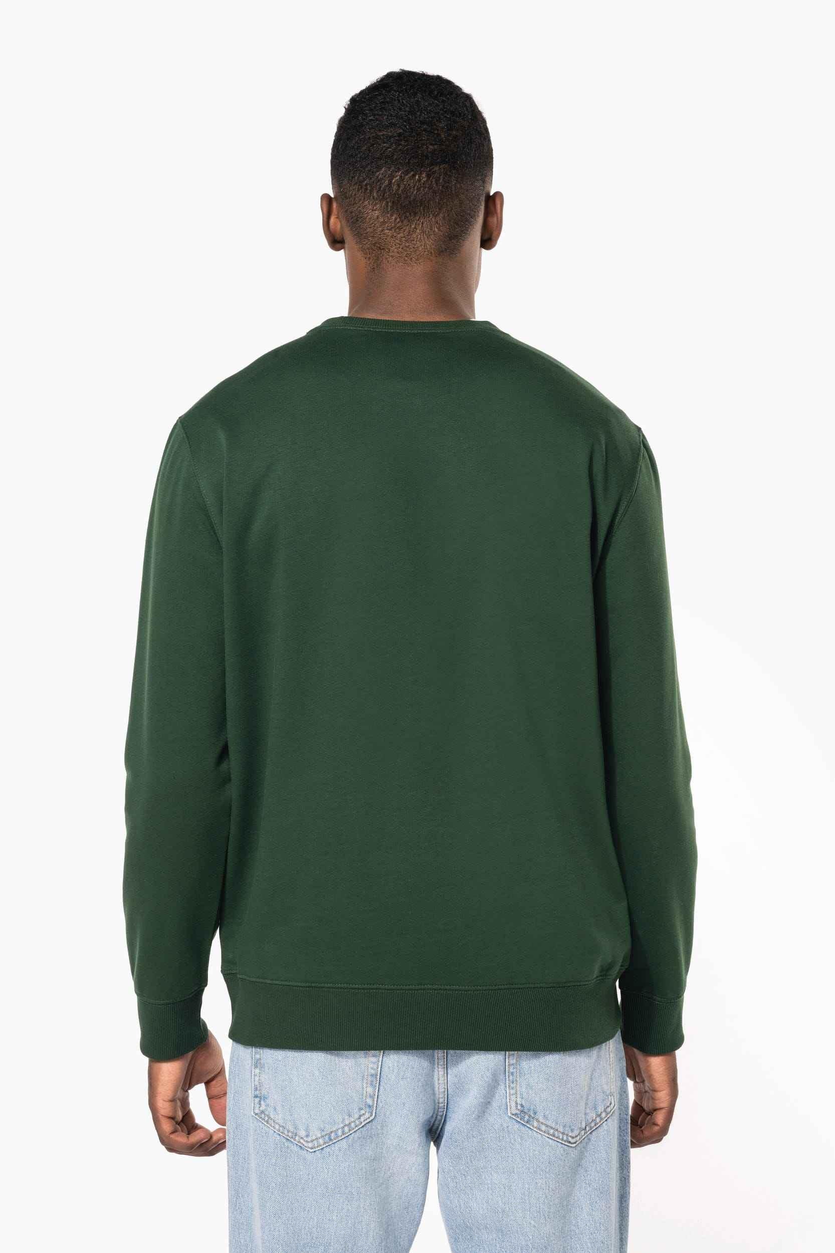 K4040 - Sweat-shirt recyclé col rond unisexe - Occifloc
