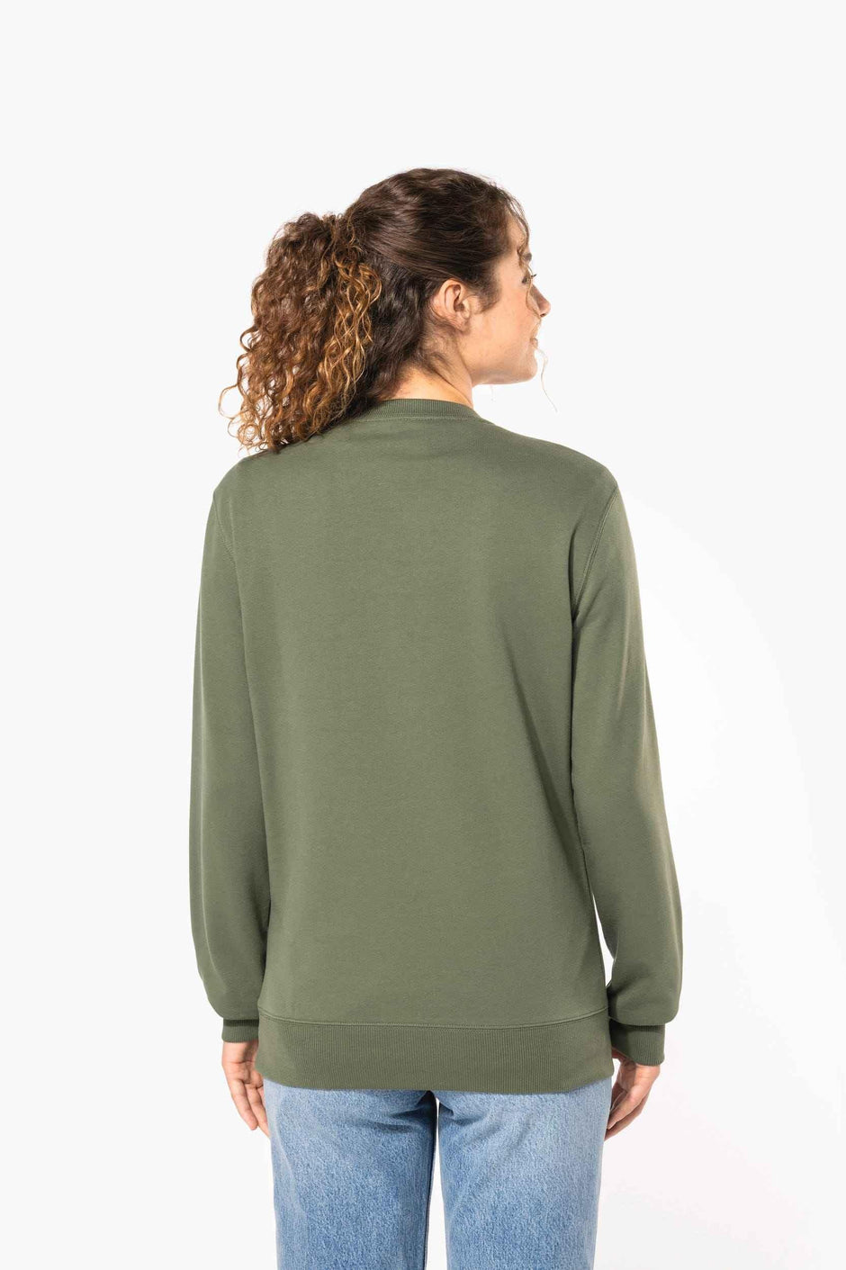 K4040 - Sweat-shirt recyclé col rond unisexe - Occifloc
