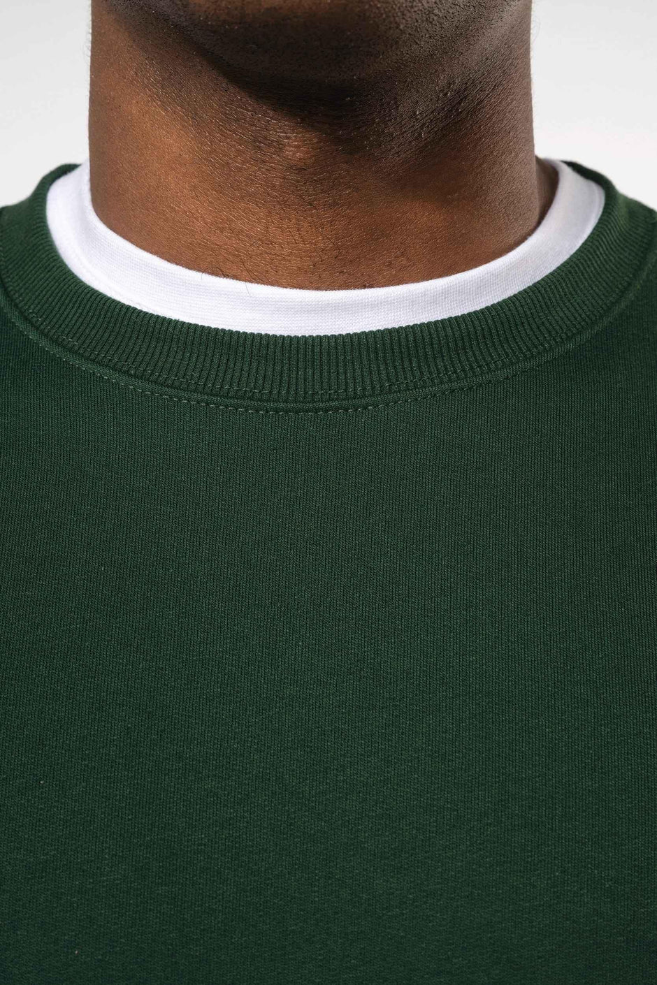 K4040 - Sweat-shirt recyclé col rond unisexe - Occifloc