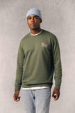 K4040 - Sweat-shirt recyclé col rond unisexe - Occifloc