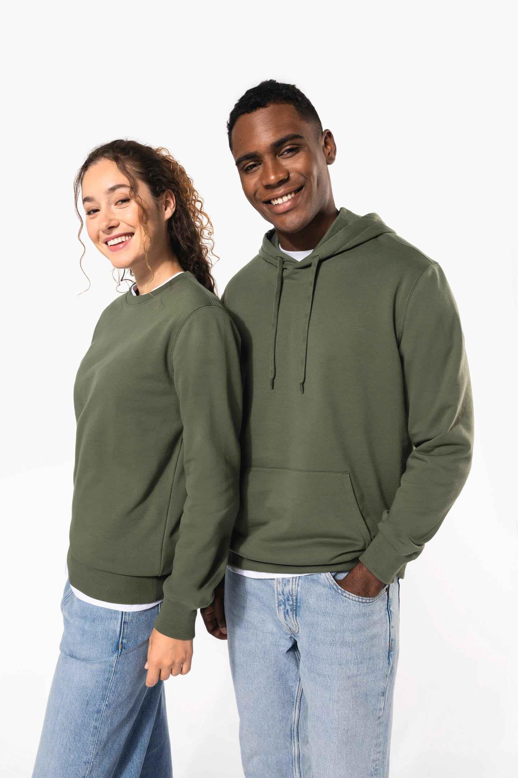 K4041 - Sweat-shirt recyclé à capuche unisexe - Occifloc