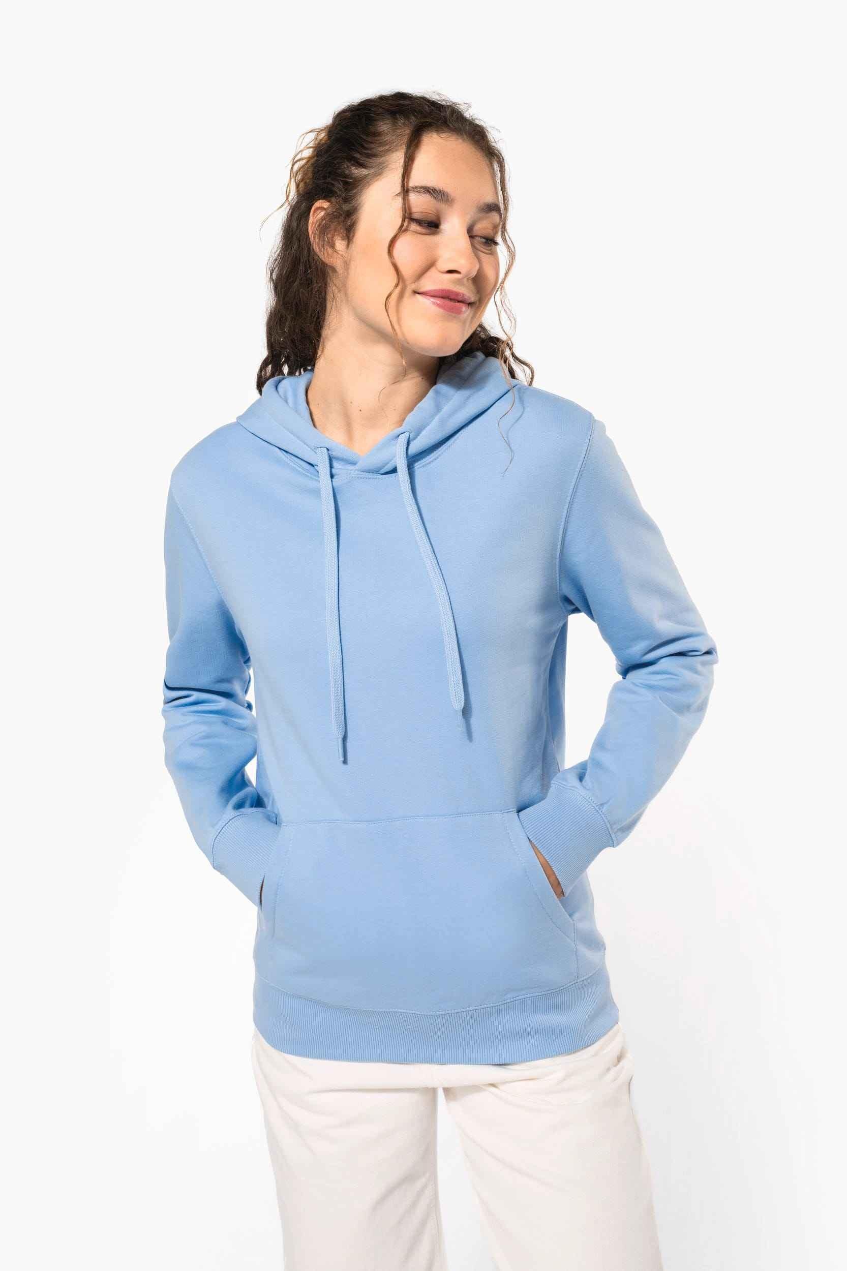 K4041 - Sweat-shirt recyclé à capuche unisexe - Occifloc