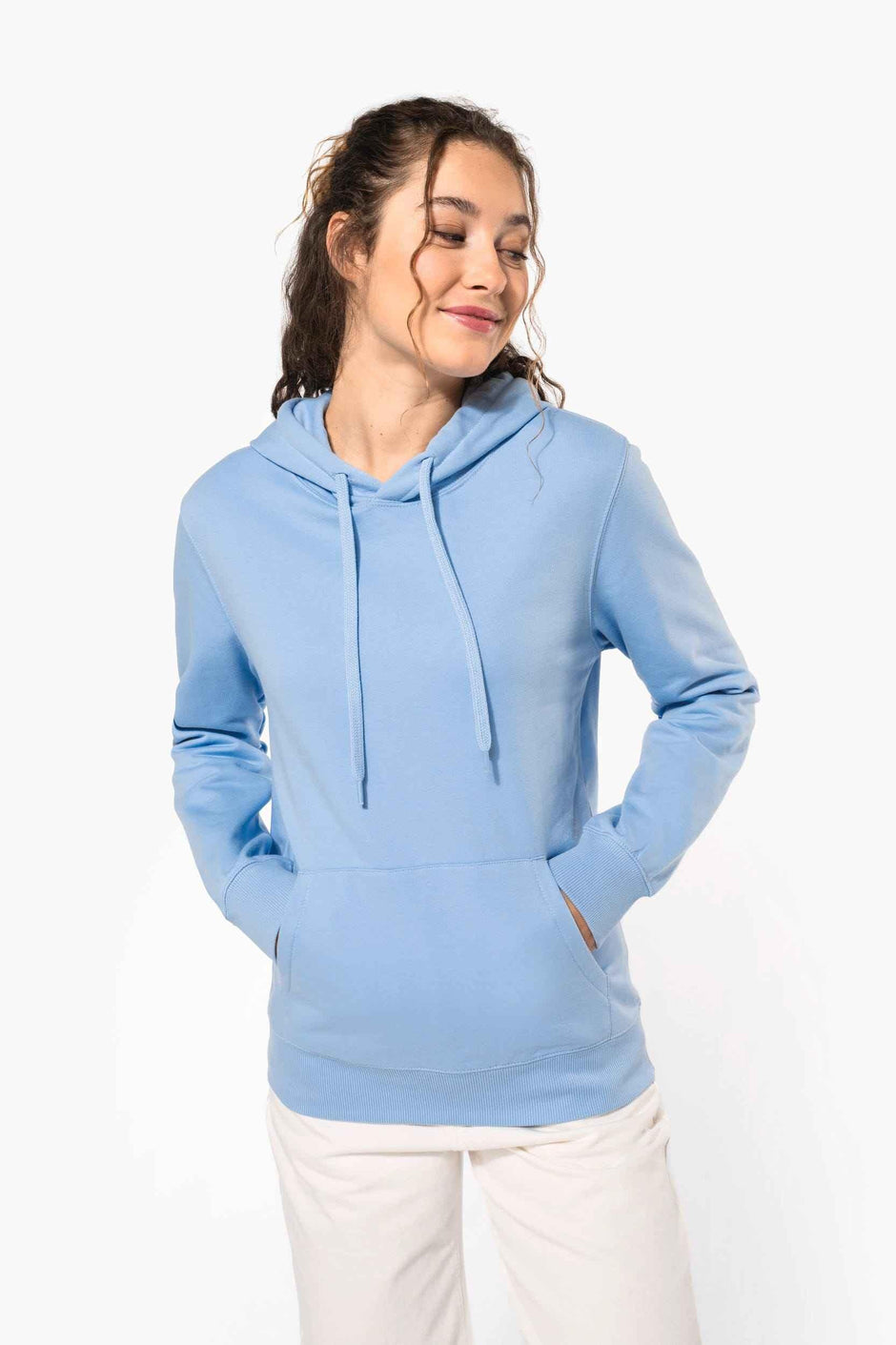 K4041 - Sweat-shirt recyclé à capuche unisexe - Occifloc