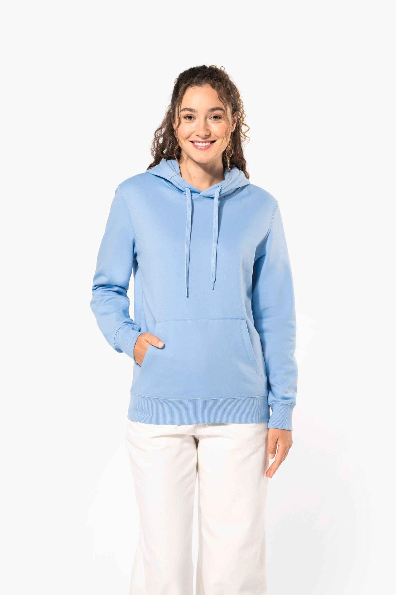 K4041 - Sweat-shirt recyclé à capuche unisexe - Occifloc