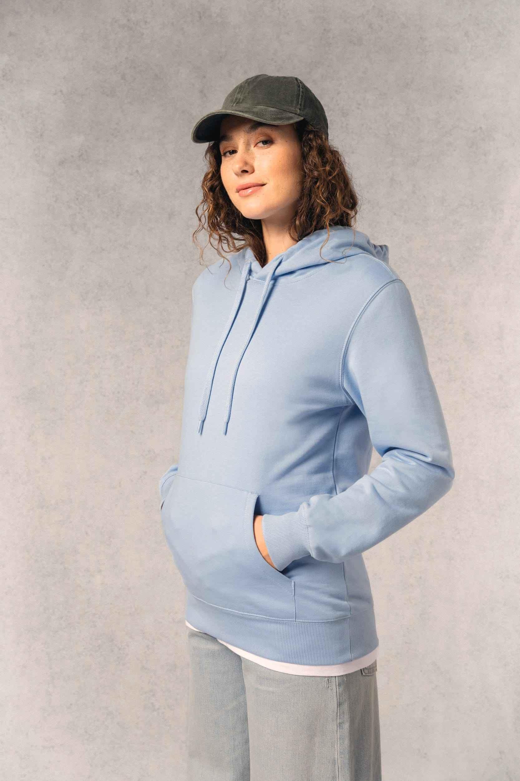K4041 - Sweat-shirt recyclé à capuche unisexe - Occifloc