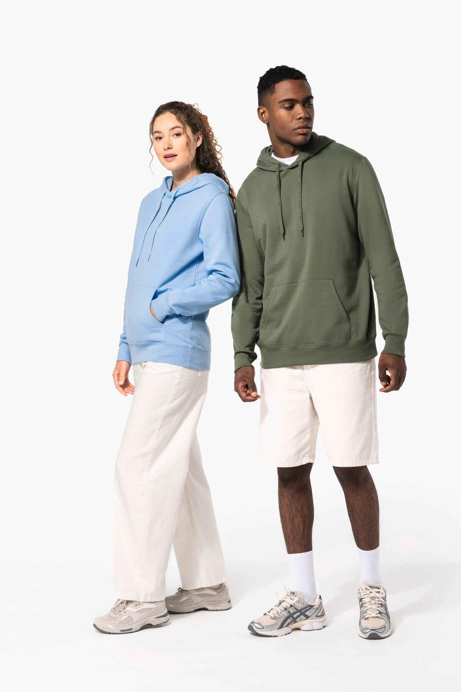 K4041 - Sweat-shirt recyclé à capuche unisexe - Occifloc