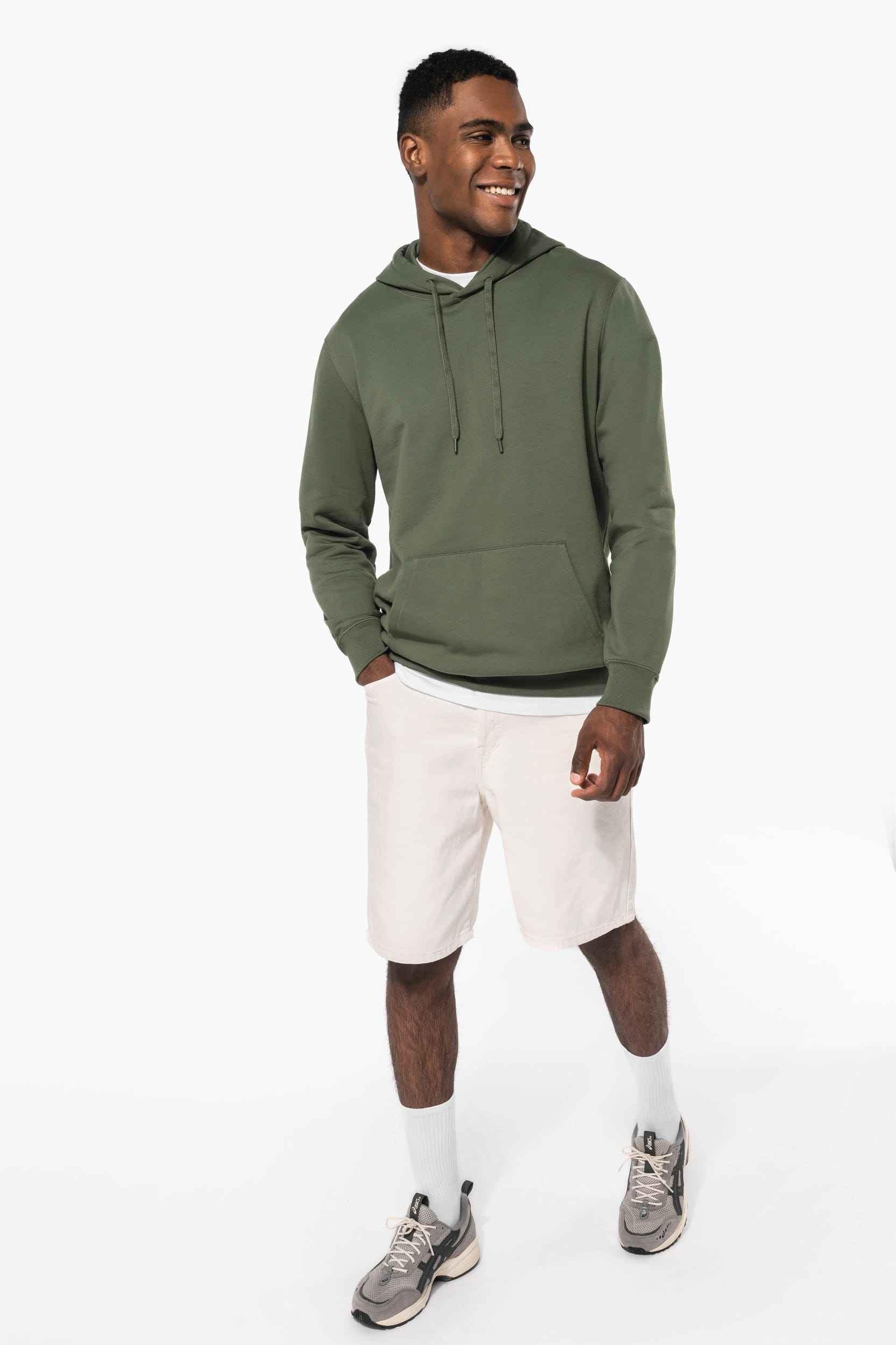 K4041 - Sweat-shirt recyclé à capuche unisexe - Occifloc