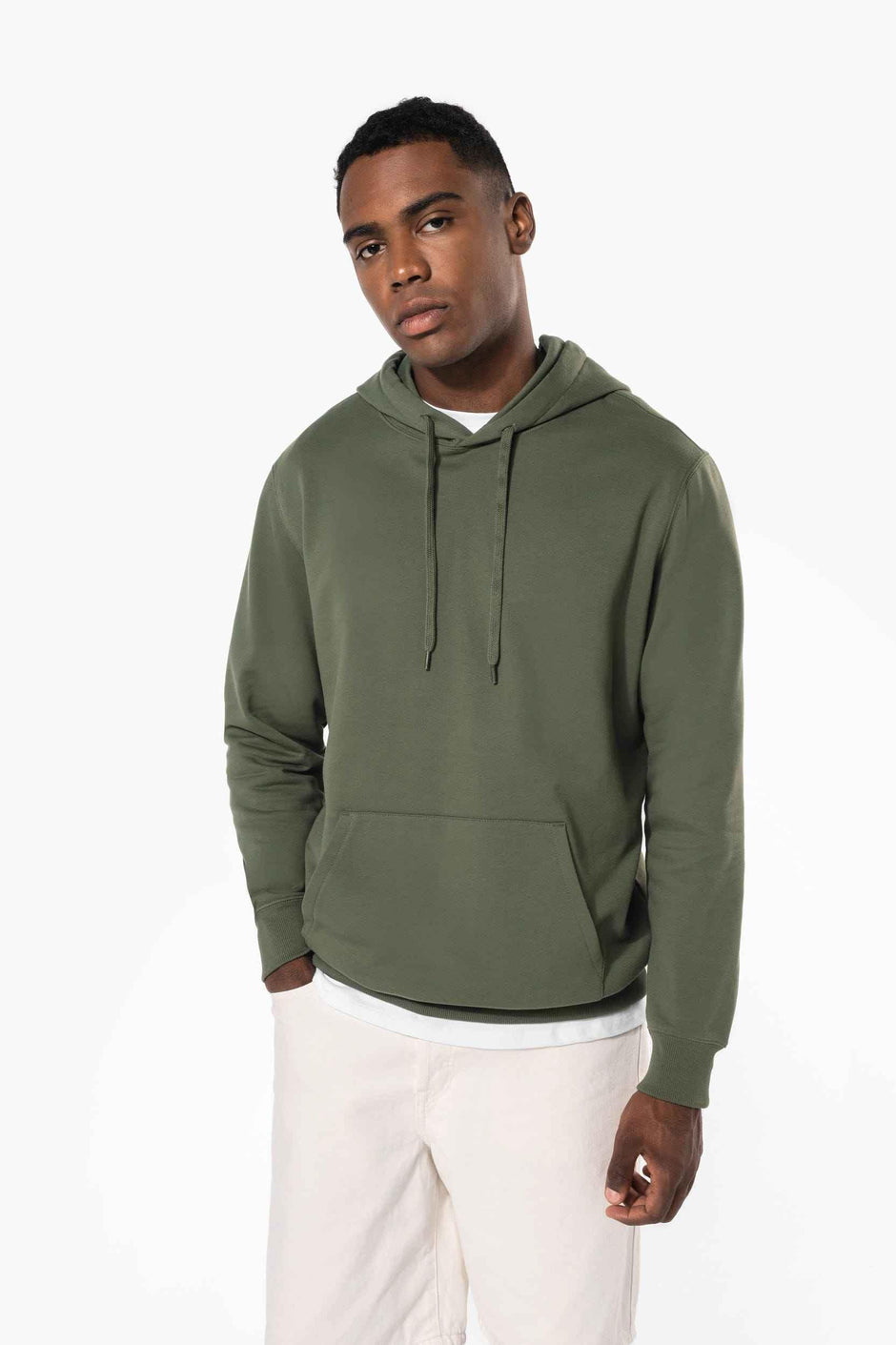 K4041 - Sweat-shirt recyclé à capuche unisexe - Occifloc